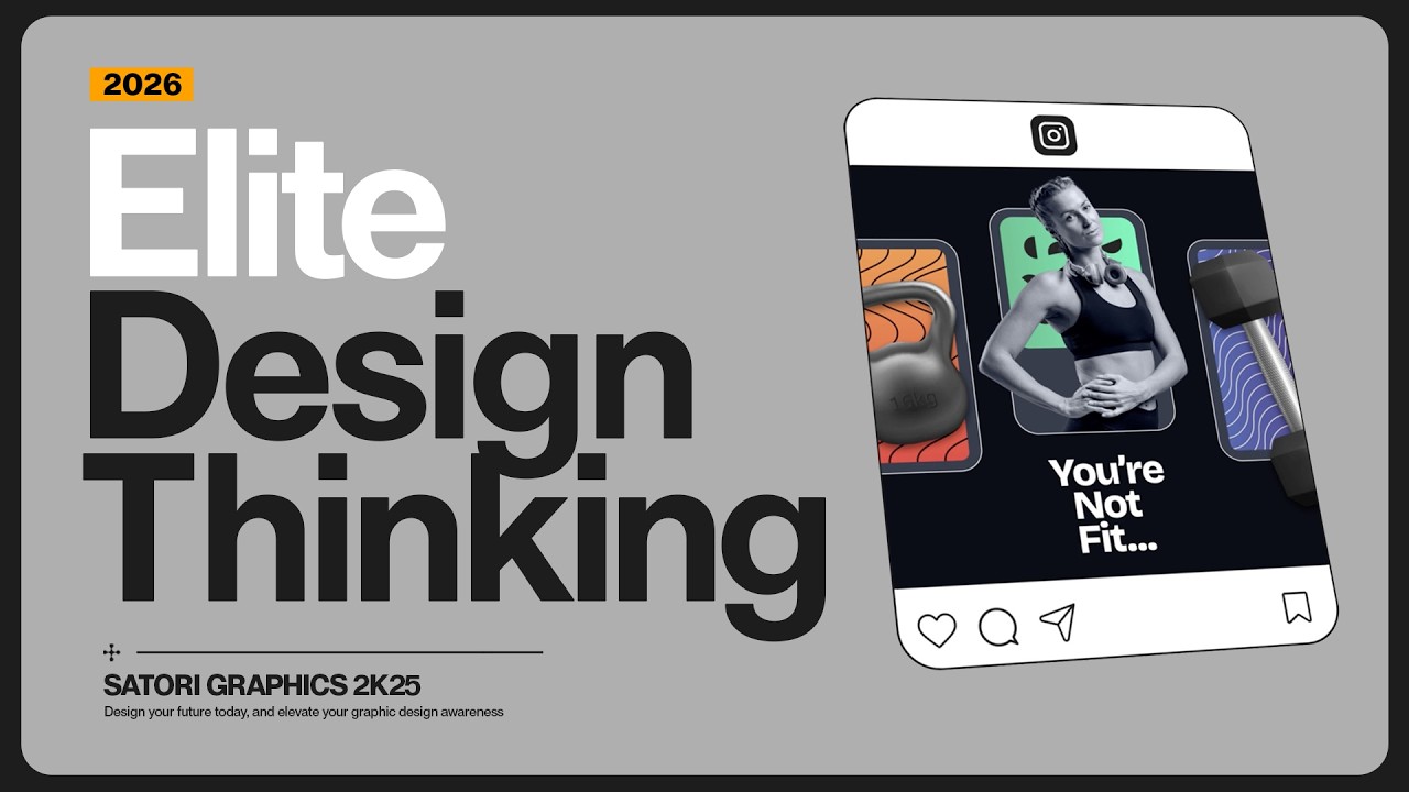4 Graphic Design Tips For ELITE Design Thinkers!