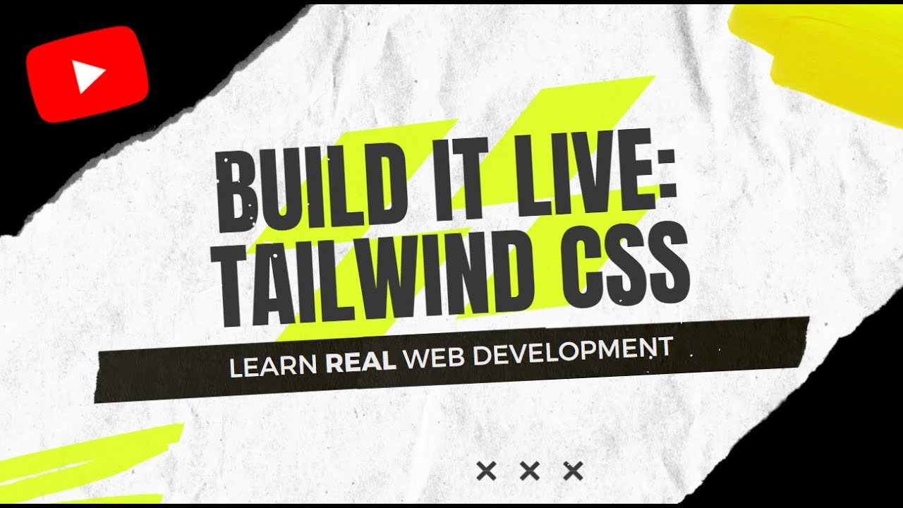 Build It Live: YouTube Video Page Rebuild in Tailwind CSS