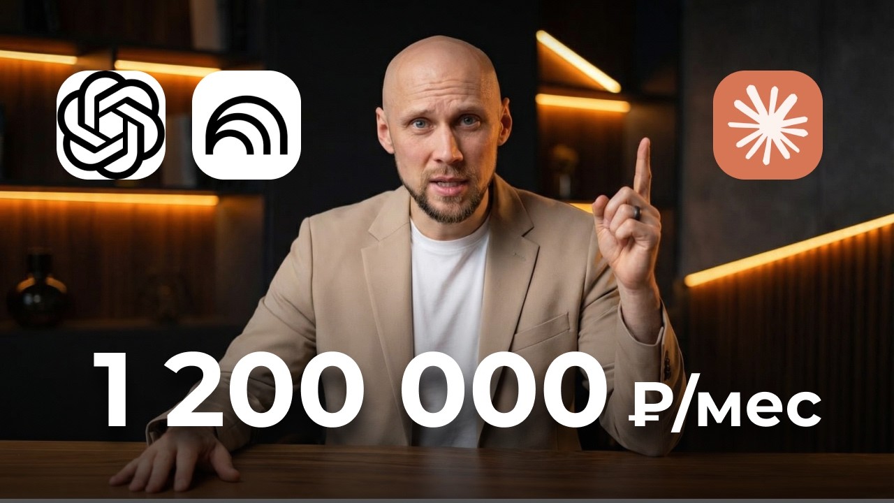 Экскурсия в ИИ-бизнес. +1,2 млн в месяц!