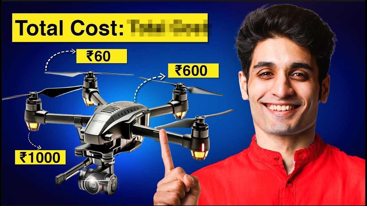 Building a Drone in India! (With Cost Breakdown)
