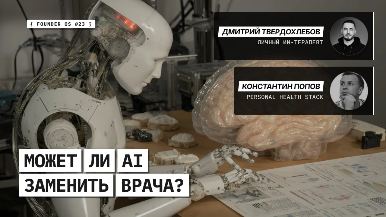 Founder OS #23 – AI для здоровья: личный медицинский дашборд, анализы, реальные кейсы автоматизации