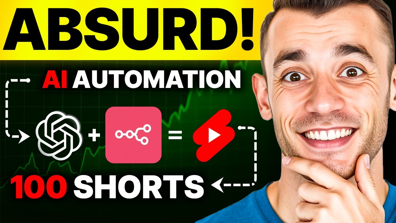 How I Made 100 YouTube Shorts in 1-Click (N8N Template)