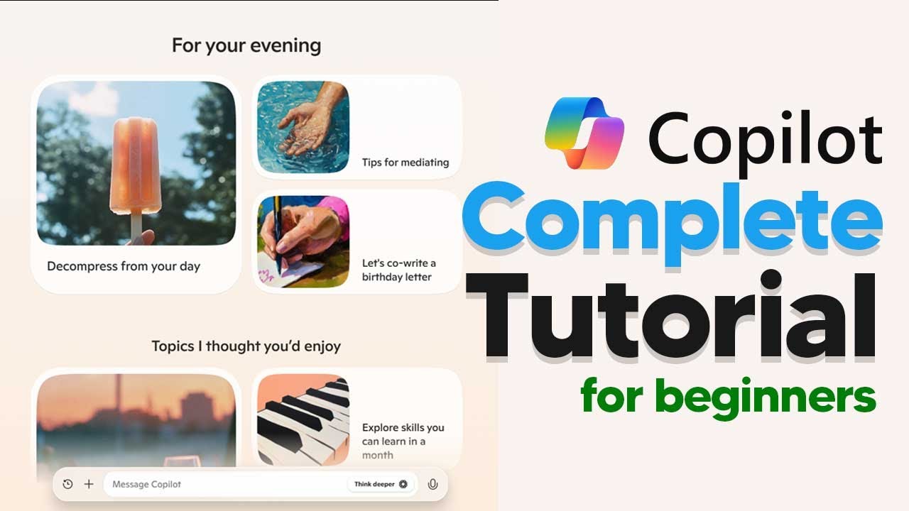 How To Use Microsoft Co-pilot Pro For Beginners - Co-pilot Tutorial 2024 (Copilot Voice)
