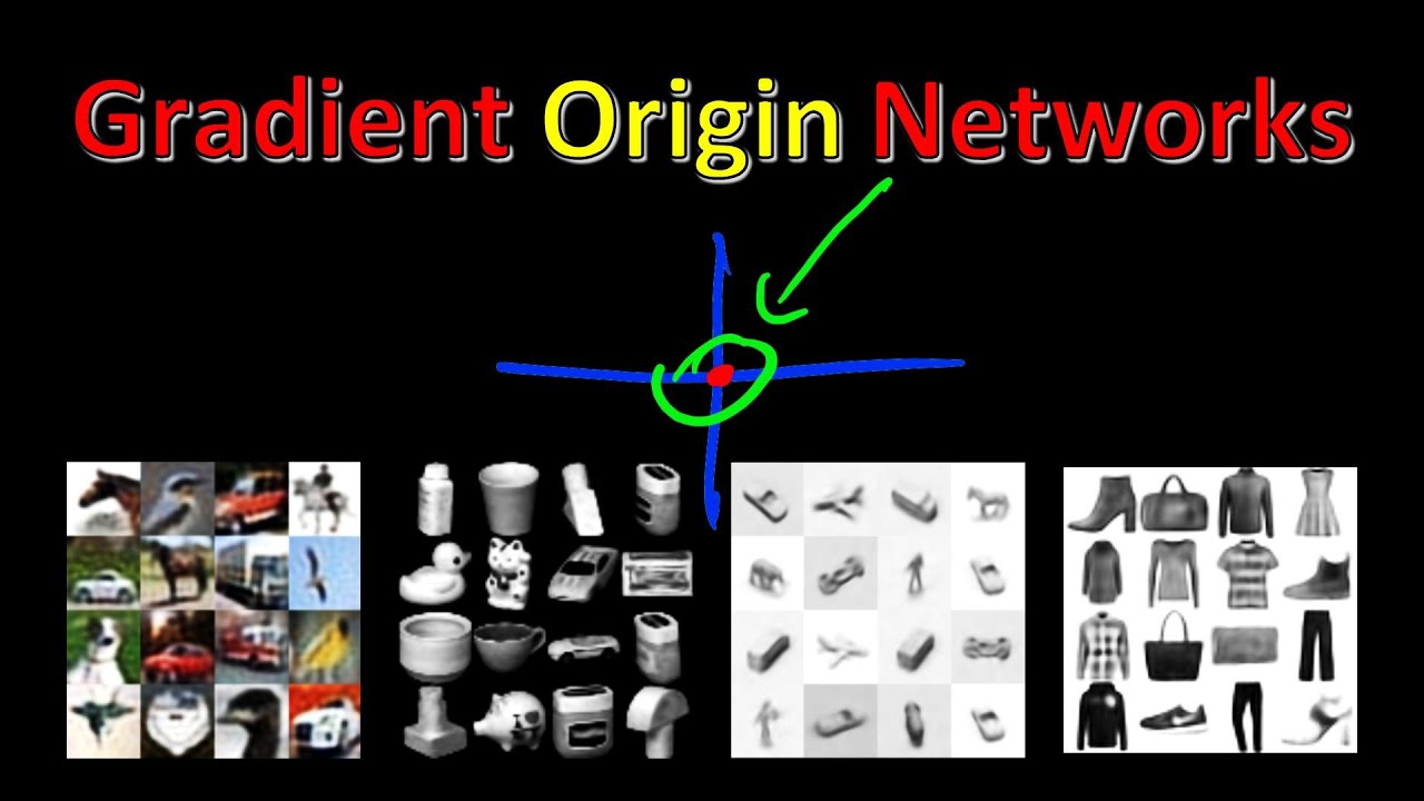 Gradient Origin Networks (Paper Explained w/ Live Coding)