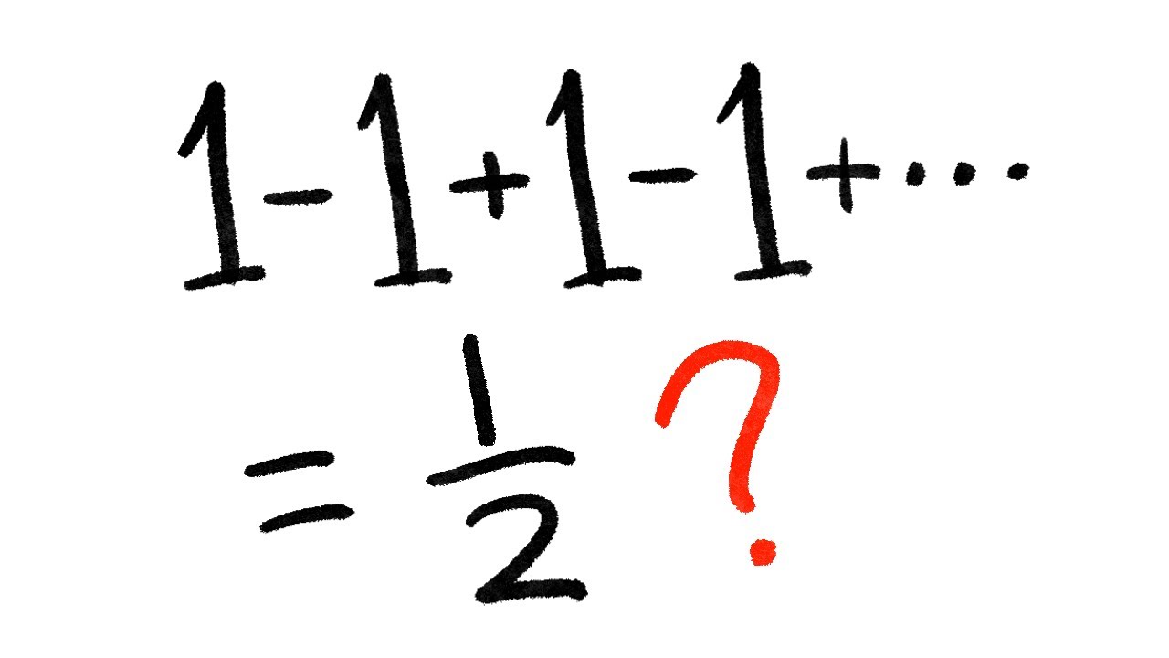Is 1-1+1-1+1-1+...=1/2 really true?