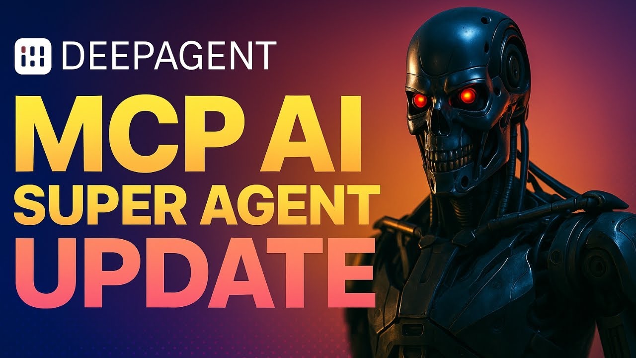 DeepAgent: NEW AI Super Agent MCP Update 🤯