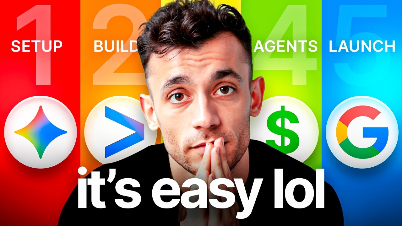 Google Gemini FULL COURSE 5 HOURS (Build & Automate Anything)