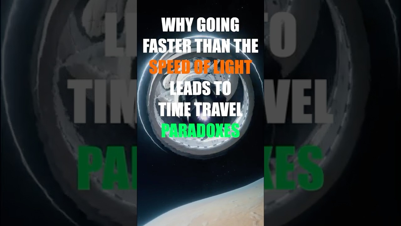 Why Faster-Than-Light Travel Leads to Time Paradoxes