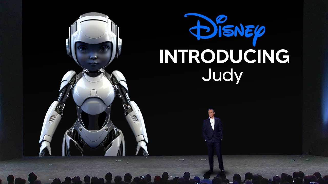 Disneys NEW INSANE JUDY ROBOT SHOCKS The Entire Industry! (AI ROBOT  ANNOUNCED!)