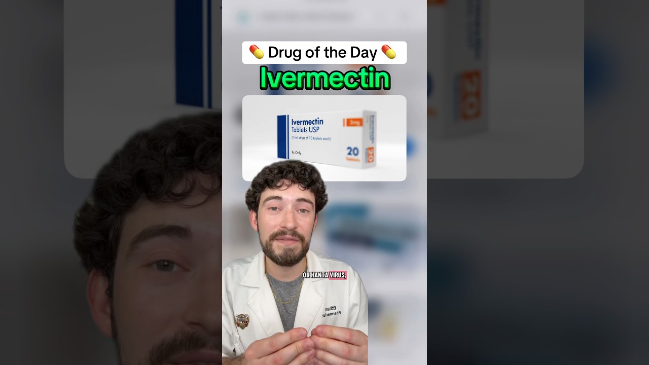 HOW DOES IVERMECTIN WORK? Pharmacist reviews what conditions Ivermectin helps with! #rosacea