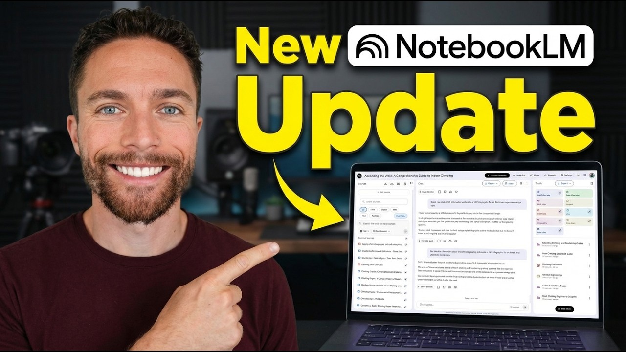 NotebookLM Released A New Workflow For Infographics, Podcasts and Slide Decks! (Game Changing)