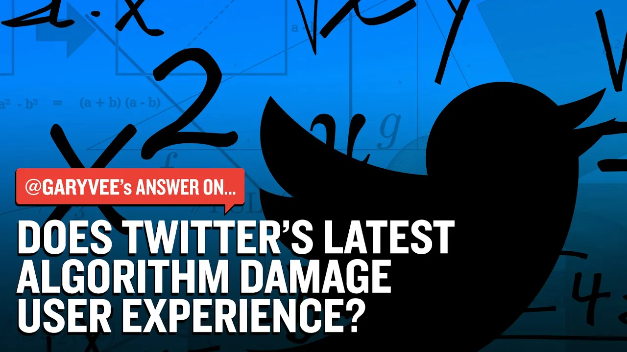 Does Twitter's Latest Algorithm Damage User Experience?