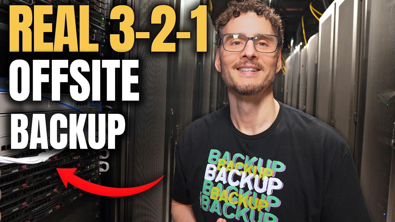 I Built My Own Offsite 3-2-1 Backup System