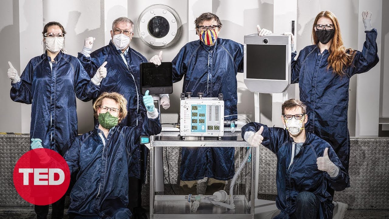 Dan Goods: How NASA invented a ventilator for COVID-19 ... in 37 days | TED