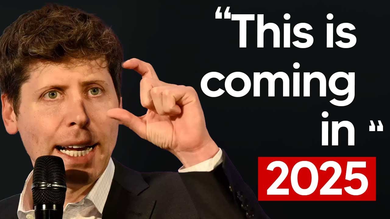 Sam Altman Reveals A.I In 2025 - (2025 AI Predictions)