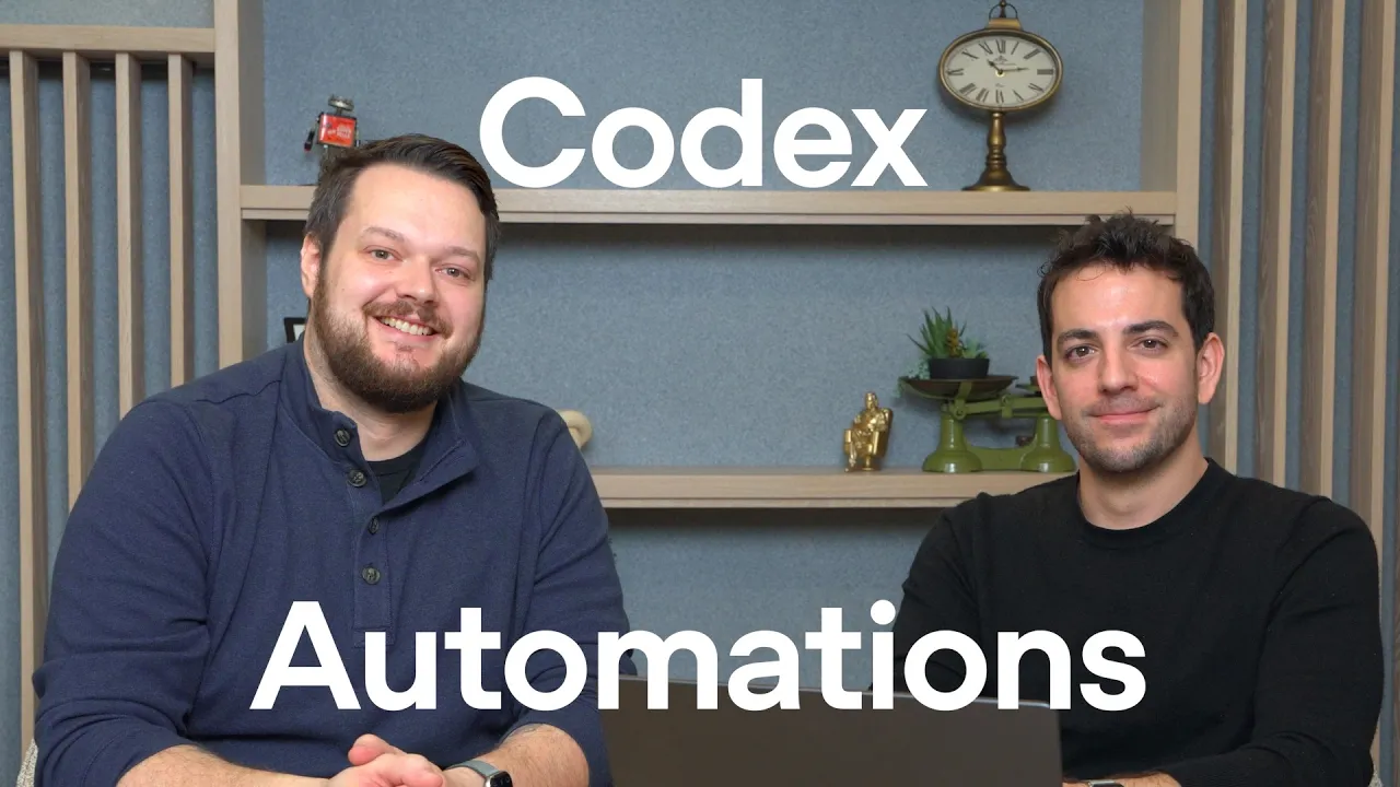 Automate tasks with the Codex app
