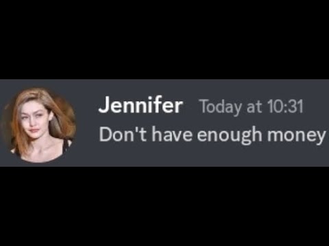 "Don't Have Enough Money"