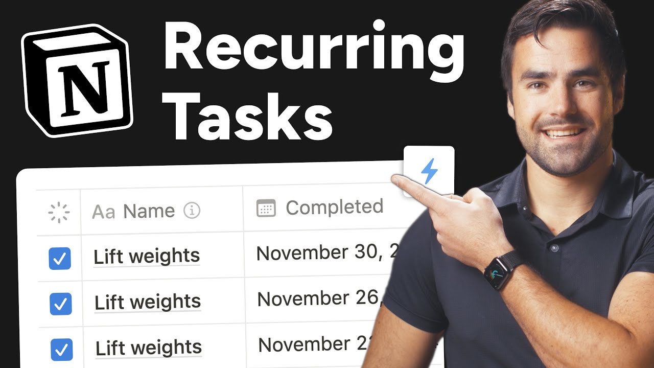 Notion FINALLY Made Recurring Tasks Work.