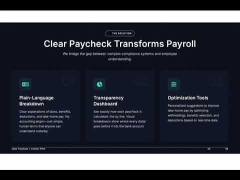 Clear Paycheck - 2026 UEC Video