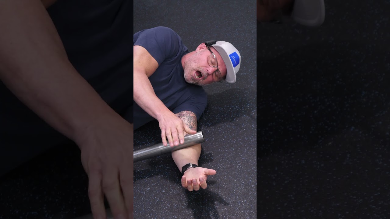 Barbell Forearm Flexor Release for Elbow & Wrist Comfort + Better Grip Strength (2–4 Min/Side)
