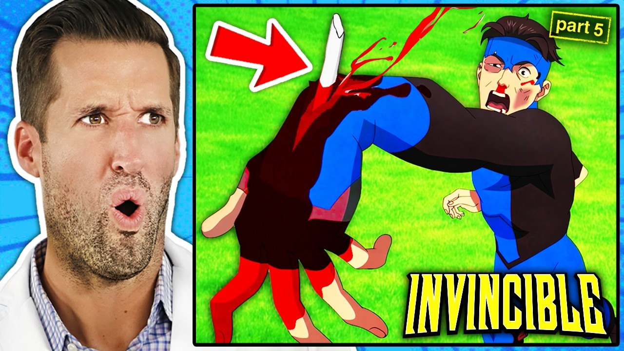 ER Doctor REACTS to CRAZIEST Invincible Medical Scenes #5