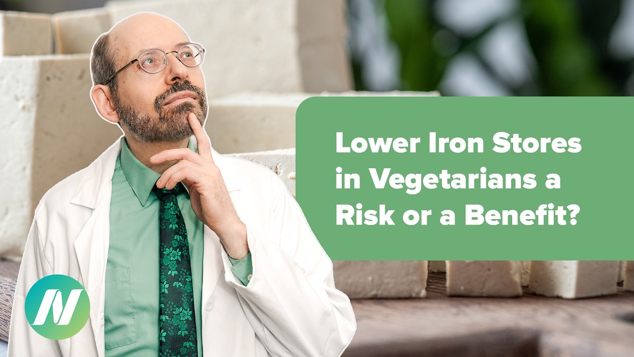 Are the Lower Iron Stores in Vegetarians a Risk or a Benefit?