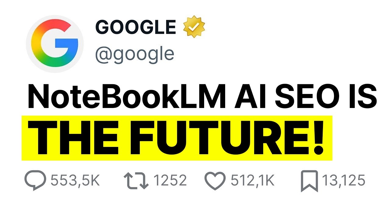 Google NotebookLM: The NEW Secret to Ranking #1?