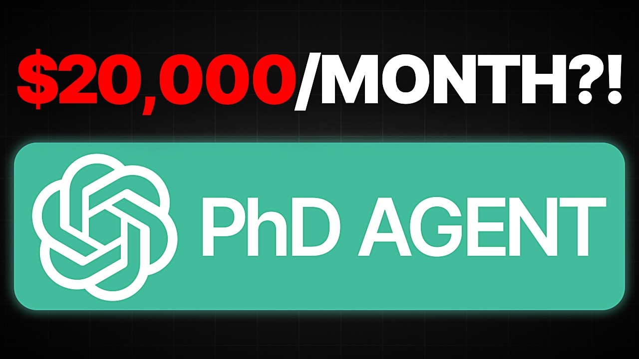 OpenAI's LEAKED $20,000 "Super Agents" are INSANE!