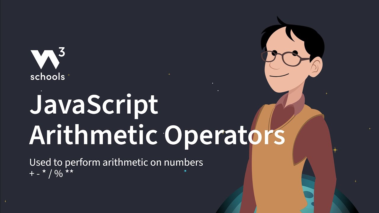 JavaScript - Arithmetic Operators - W3Schools.com