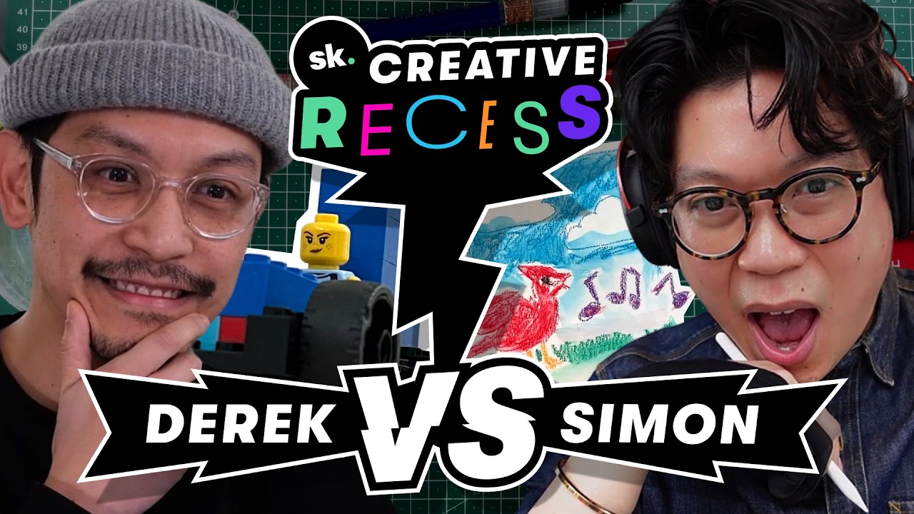 Creative Recess — Simon and Derek face off with human-generated prompts