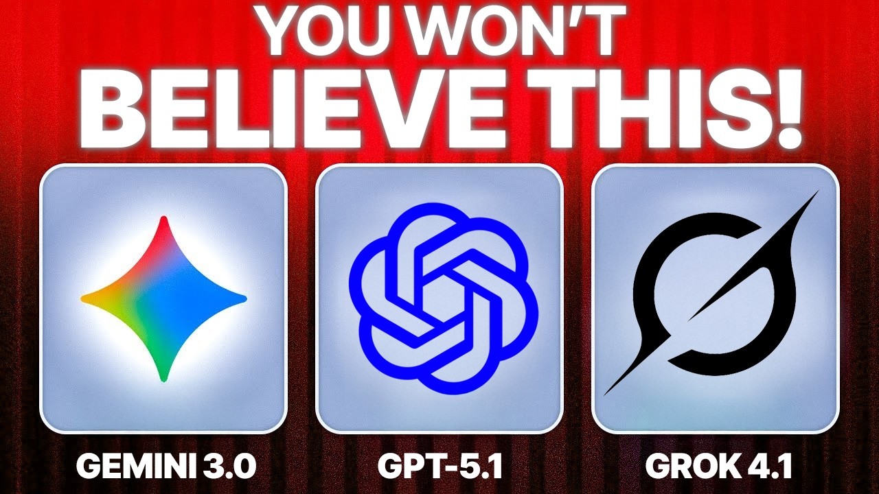 Gemini 3.0 + ChatGPT 5.1 + Grok 4.1 AI SEO is INSANE!