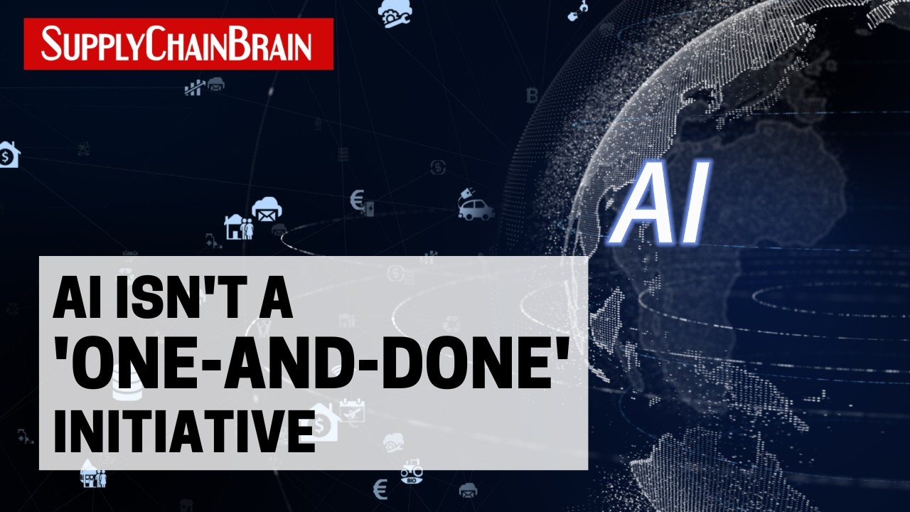 AI Isn't a 'One-and-Done' Initiative