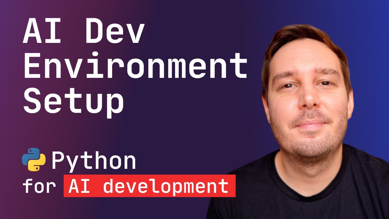 Python for AI #1: Dev Environment Setup