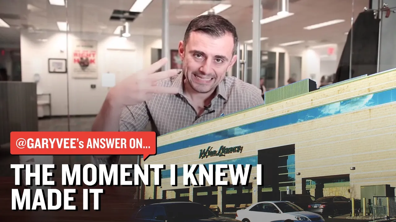 The Moment I Knew I Made It