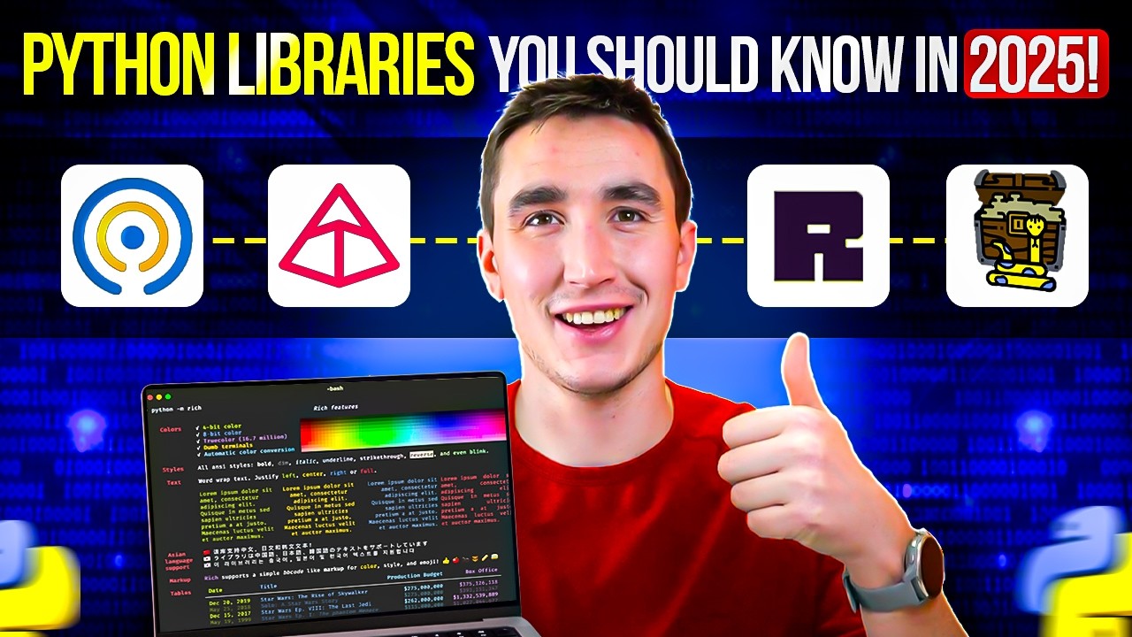 5 Python Libraries You Should Know in 2025!
