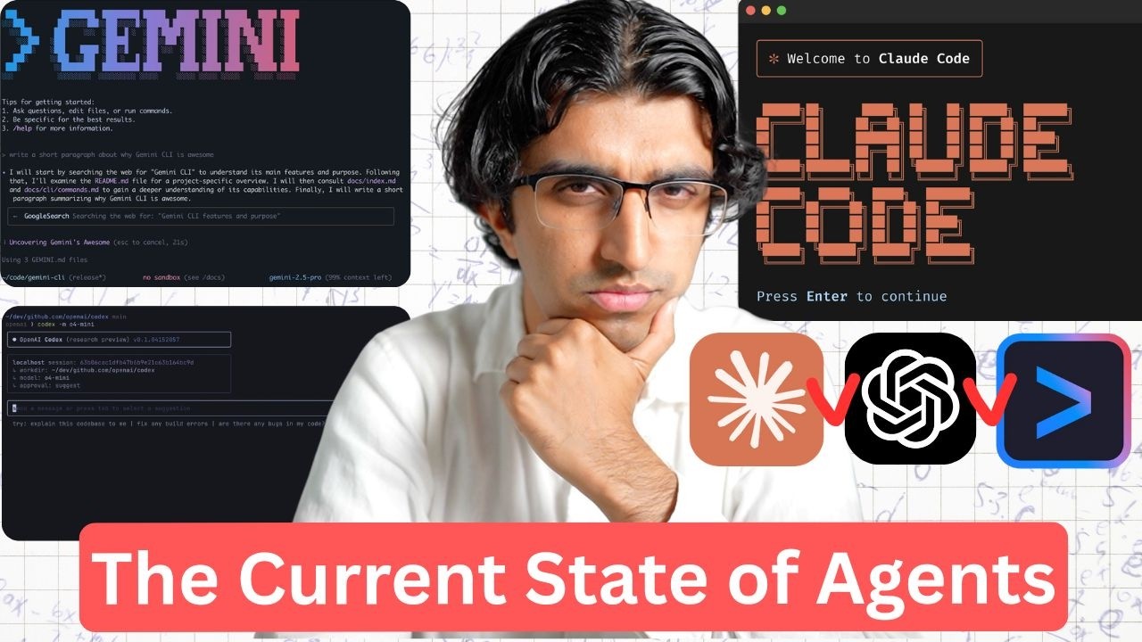 Gemini CLI vs Claude Code vs Codex Compared! What AI CLI is Best?