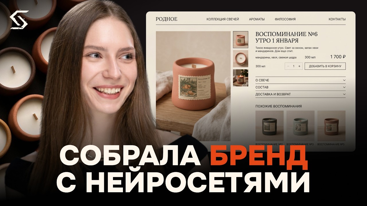 Создаём БРЕНД на $100 000 за один день - логотип, упаковка и фото без дизайнера