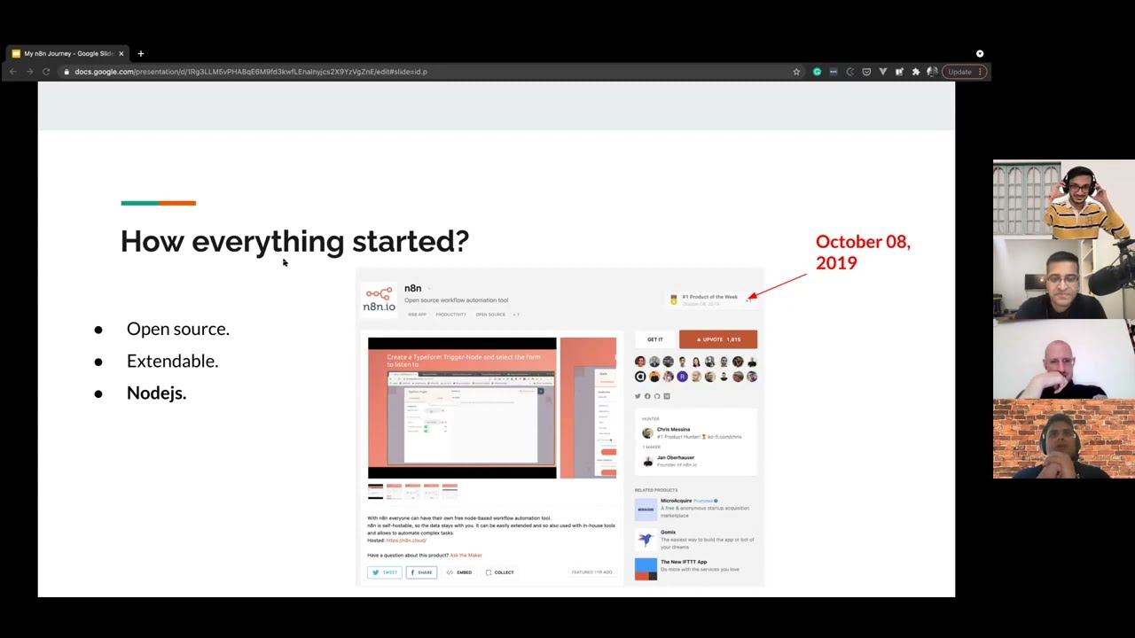 My n8n Journey - Ricardo Espinoza