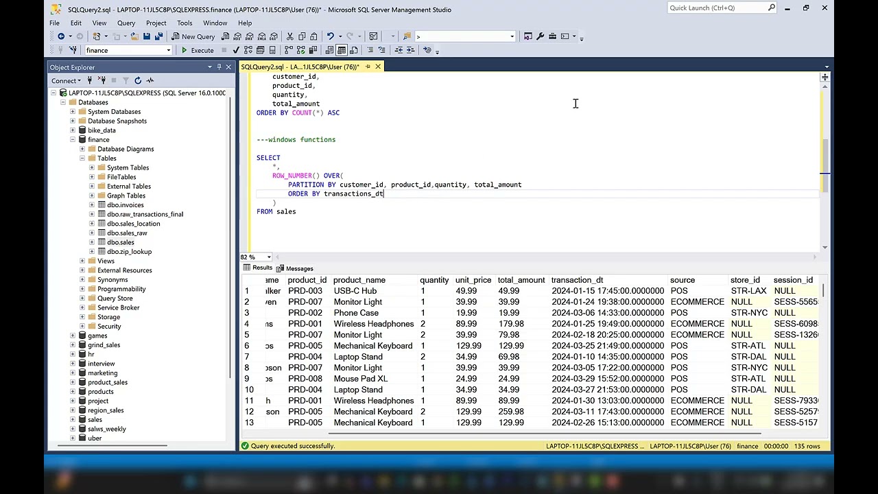 Watch Me Remove Duplicate Transactions in SQL (The Right Way)