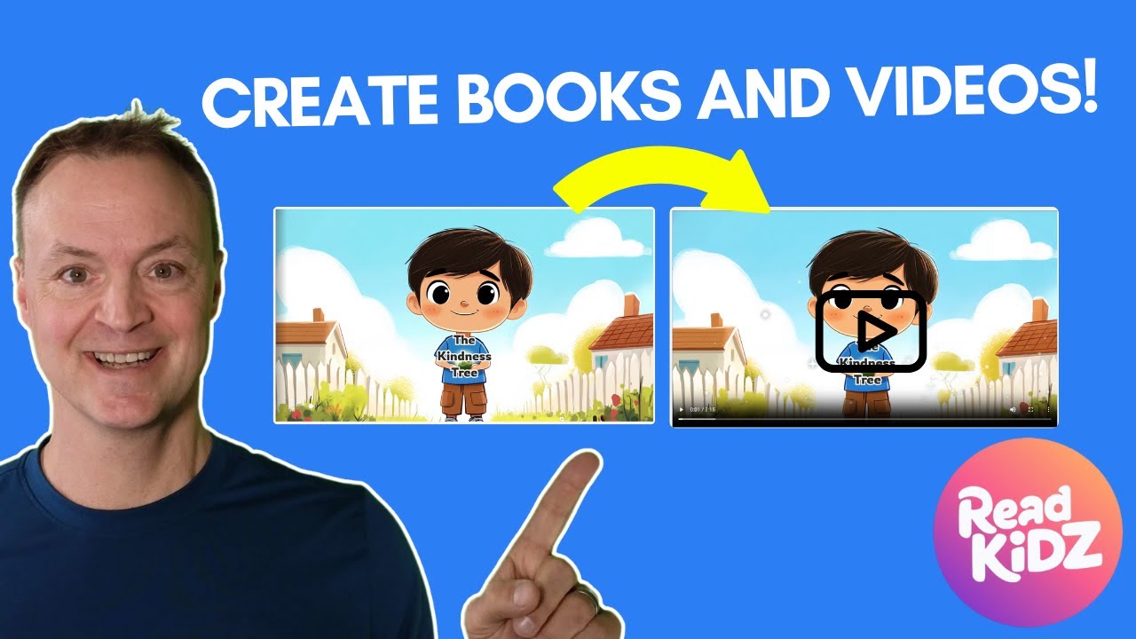 ✨ Create Children's Stories with AI! How to Use ReadKidz for Books & Videos