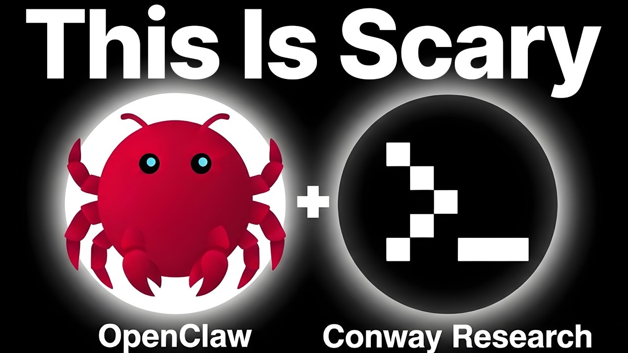 OpenClaw Agents + Conway Research is INSANE!