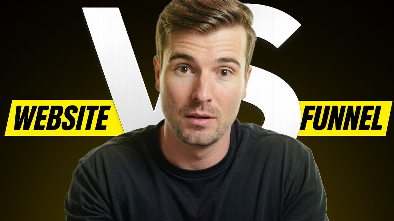 Website Vs. Sales Funnel in 100 Seconds