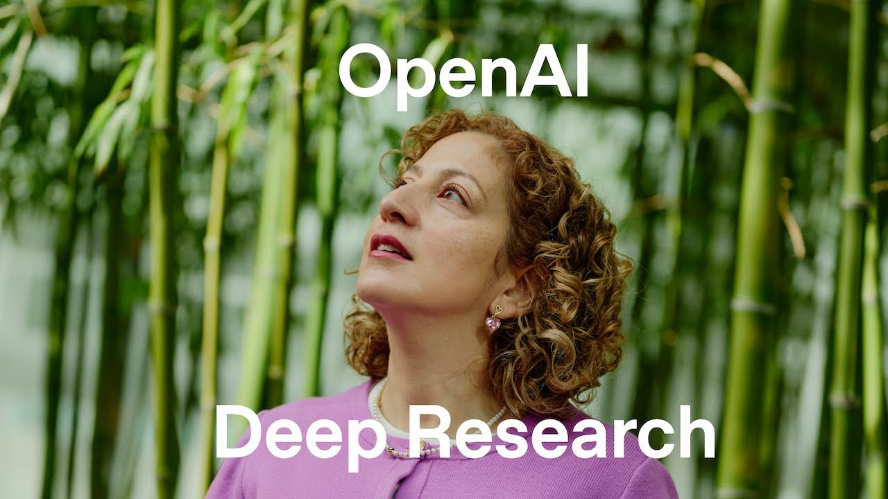 OpenAI deep research in practice.