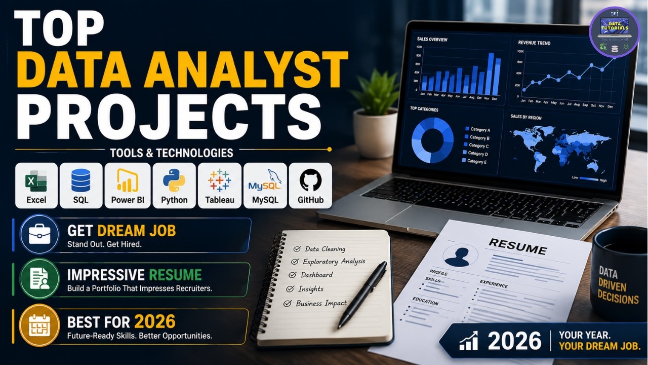 TOP Data Analyst Projects for 2026 | Build an Impressive Resume & Get Your Dream Job #powerbi #sql