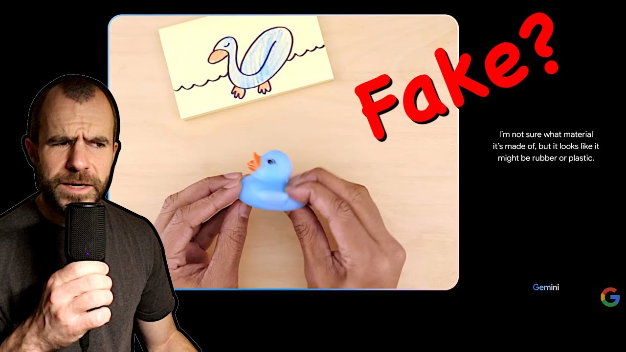 Did Google fake their Gemini Video?